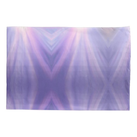 紫の海人魚の枕ケース 枕カバー (裏面)