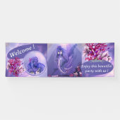 紫の海 横断幕 (横)