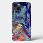 紫の混色 Case-Mate iPhoneケース (裏面)