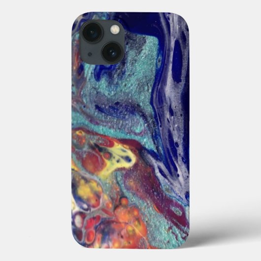紫の混色 Case-Mate iPhoneケース (裏面)