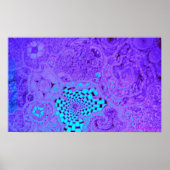 紫の渦迷路 ポスター (正面)