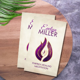 紫の炎 – 紫の炎の名刺 名刺