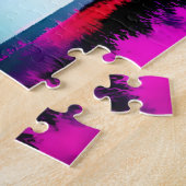 紫の王妃 ジグソーパズル (側面)