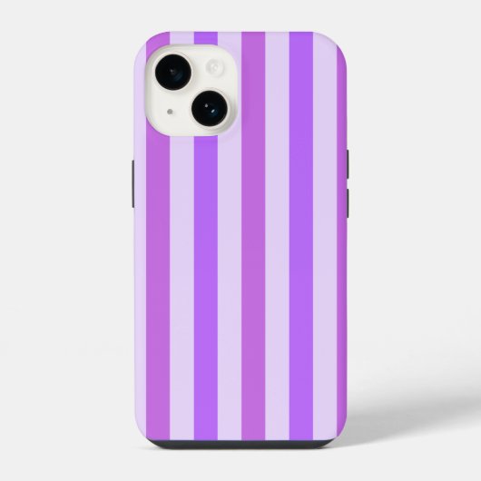 紫の王室風のエレガンス iPhoneケース (裏面)
