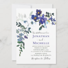 紫の白い蘭のフローラ結婚の