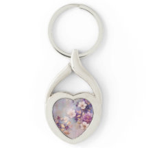 紫の白い金ゴールドの花