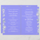 紫の白ビーチの結婚ヒトデ (正面/裏面)