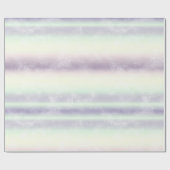 紫の白ユニコーンの夢 ラッピングペーパー (フラット)