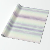 紫の白ユニコーンの夢 ラッピングペーパー (アンロールド)