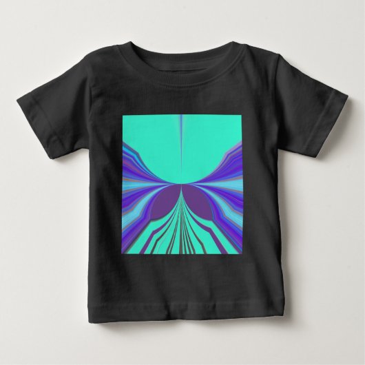 紫の目.png ベビーTシャツ (正面)