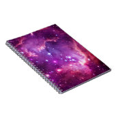 紫の着色された小さなマゼラン雲 ノートブック (右側)