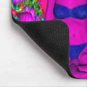 紫の瞑想 マウスパッド (コーナー)