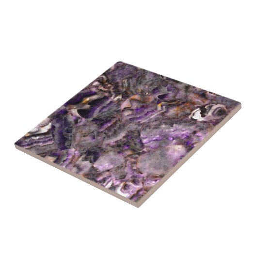 紫の石英 タイル (側面)