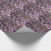 紫の石英 ラッピングペーパー (角)