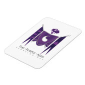 紫の磁石 マグネット (左側)