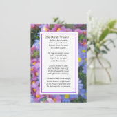 紫の神機織り シーズンカード (スタンド正面)