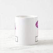 紫の秋 コーヒーマグカップ (中央)