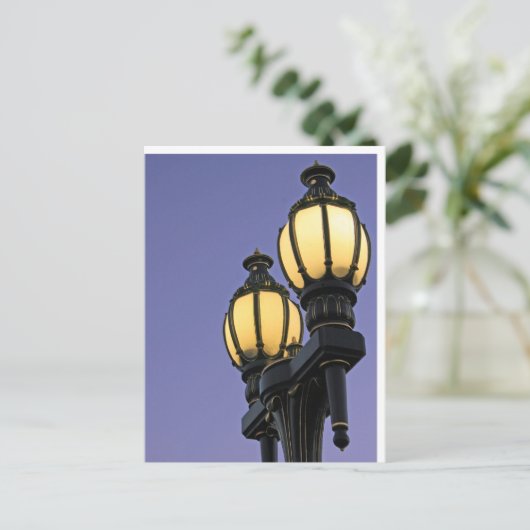 紫の空に ポストカード (スタンド正面)