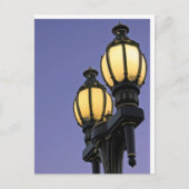 紫の空に ポストカード (正面)