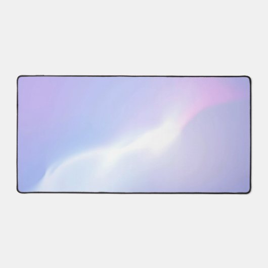 紫の空の光のストリーク デスクマット (正面)