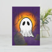 紫の空 オレンジの月 墓地のゴースト 招待状 (スタンド正面)