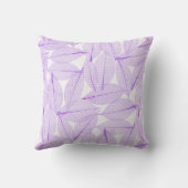 紫の紅葉 クッション (裏面)