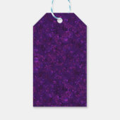 紫の紙吹雪 ギフトタグ (裏面)