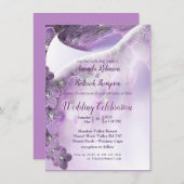 紫の紫のランの色合い (正面/裏面)