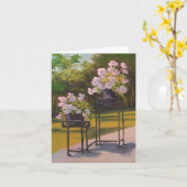 「紫の紫」  カード (黄色い花)