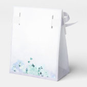 紫の結婚式の引き出物ギフトボックス フェイバーボックス (裏面サイド)