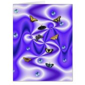 紫の絹に真珠を付けた蝶 (正面)