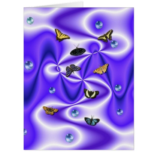 紫の絹に真珠を付けた蝶 (正面)