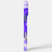 紫の絹に真珠を付けた蝶 Case-Mate iPhoneケース (裏面 / 右)