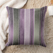 紫の緑のクリスマスパターン#27 ID1009 クッション (ブランケット)