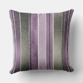 紫の緑のクリスマスパターン#27 ID1009 クッション (裏面)