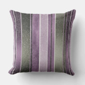 紫の緑のクリスマスパターン#27 ID1009 クッション (正面)