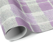 紫の緑のクリスマスパターン#7 ID1009 ラッピングペーパー (ロールコーナー)