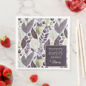 紫の緑のメリークリスマスパターン#21 ID1009 (インサイチュ)