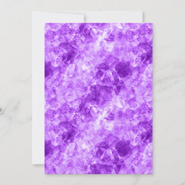 紫の縮れたテクスチャ (正面)