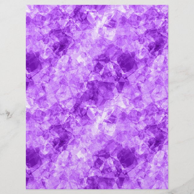 紫の縮れたテクスチャ (正面)