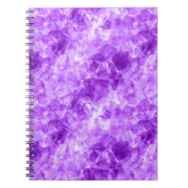 紫の縮れたテクスチャ ノートブック