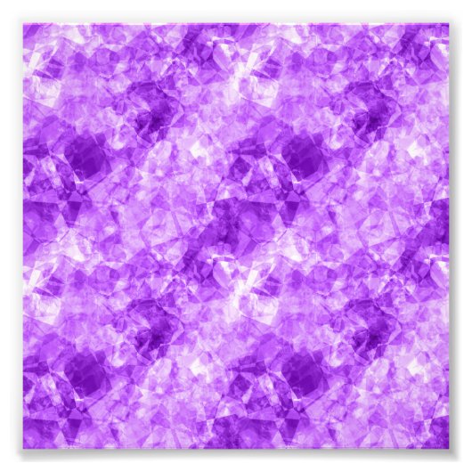 紫の縮れたテクスチャ フォトプリント            (正面)