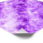 紫の縮れたテクスチャ フォトプリント            (角)