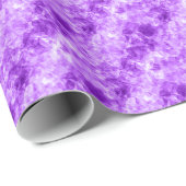 紫の縮れたテクスチャ ラッピングペーパー (ロールコーナー)
