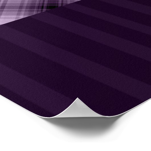 紫の羊 ポスター (角)