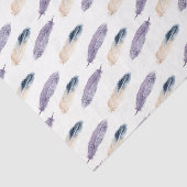 紫の羽(紫シリーズのデザイン6) 薄葉紙 (詳細)