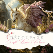 紫の翼の白いペガサスのケルト石の円 薄葉紙