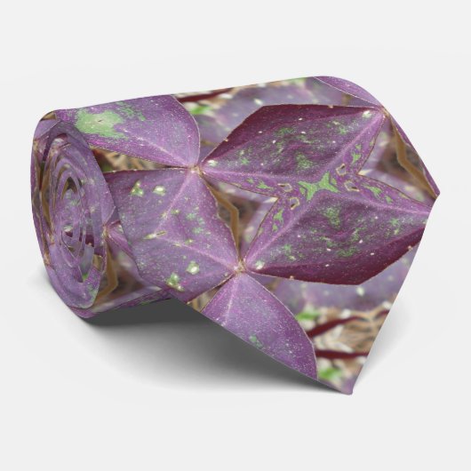 紫の翼 ネクタイ (ロール)