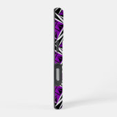 紫の聖なる風 iPhoneケース (右側面)