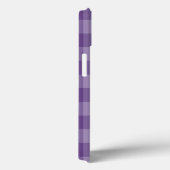 紫の背市松模様に景 Case-Mate iPhoneケース (裏面 / 右)